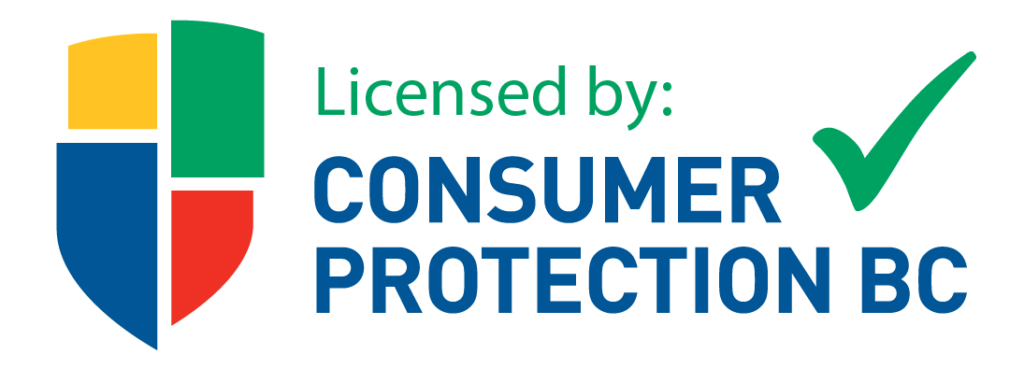 consumer protection bc logo licensed by web